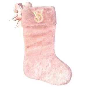 New ▶️ Victoria's Secret ◀️ Pink Fuzzy Stocking